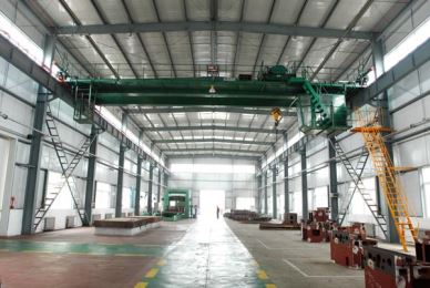 Elektrický dvojitý mostný žeriav QD 10 Ton