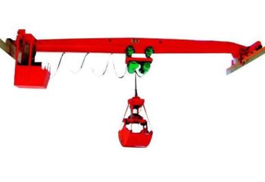 Jednoduchý žeriavový mostový žeriav s uchopením